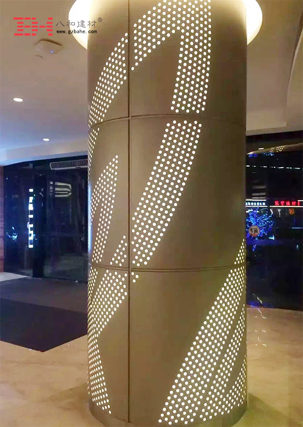這樣的包柱鋁單板你喜歡嗎？