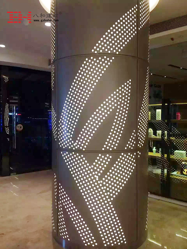 這樣的包柱鋁單板你喜歡嗎？2
